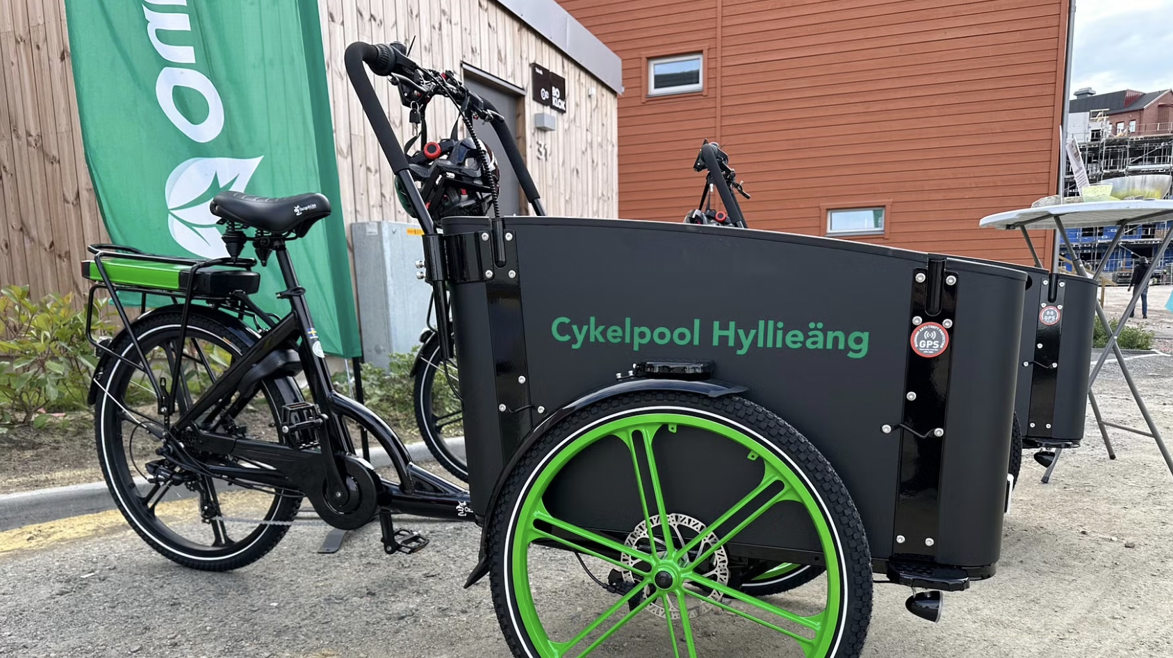 our green car bike